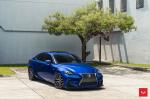 Lexus IS350 F-Sport on Vossen Wheels (HF-2) 2019 года